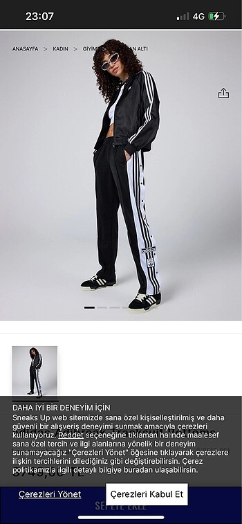 Adidas eşofman altı