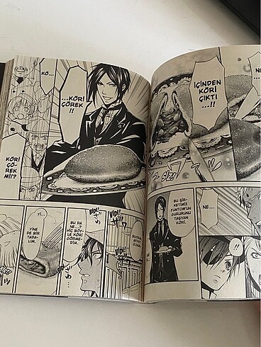  Beden Renk Kara kahya (black butler) 5. Cilt