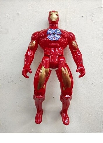 Işıklı süper kahraman iron men 22 cm 