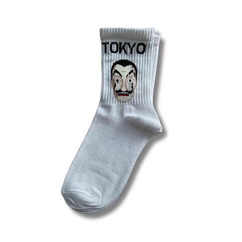 Tokyo desenli çorap