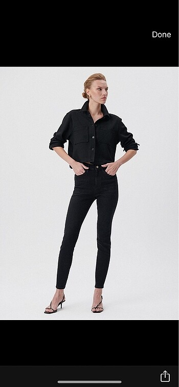 Mavi Serenay Siyah Skinny Jean