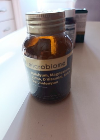 Microbiome Kalsiyum ve Vitamin İçeren Takviye