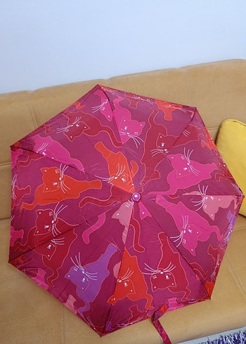 Mor Bohem Kadın Şemsiye - Görsel 6