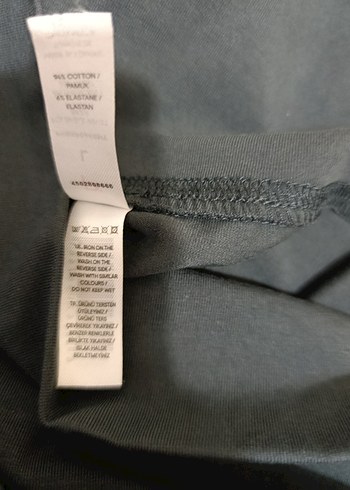 Gri penti yüksek bel tayt - Görsel 4