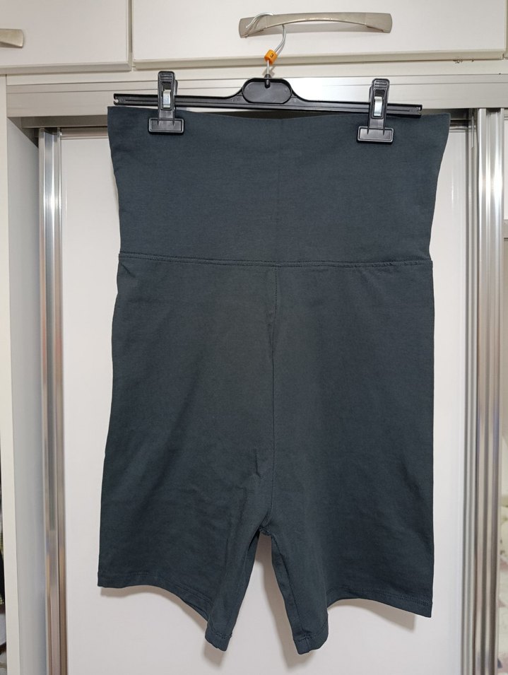 Gri penti yüksek bel tayt - Görsel 2