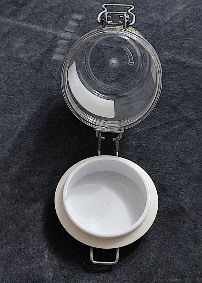 Klipsli plastik kavanoz  - Görsel 3