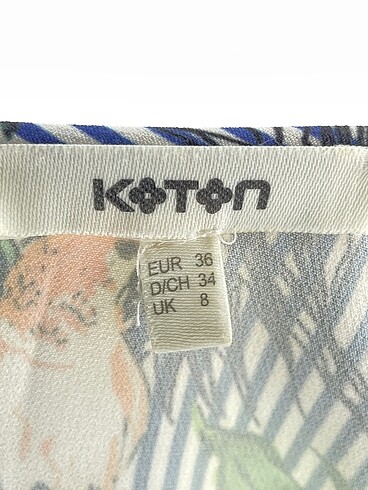 36 Beden çeşitli Renk Koton Kısa Elbise %70 İndirimli.