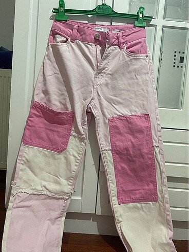 Bershka Pembe Pantolon