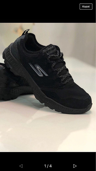37 Beden siyah Renk skechers 37.5 