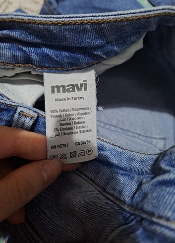 m Beden Mavi Jean