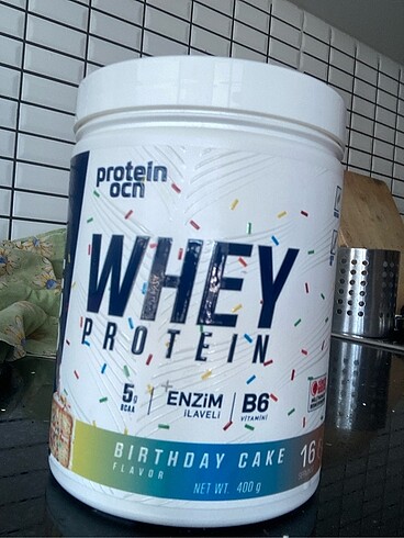 Proteinocean birthday cake protein tozu