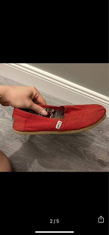 TOMS Kırmızı Toms