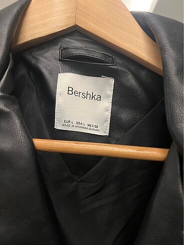 Bershka Bershka deri ceket