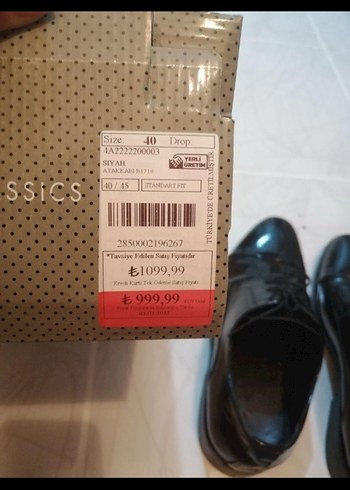 Altınyıldız Erkek Siyah Klasik Ayakkabı - Görsel 4