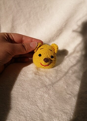 Winnie The Pooh Amigurumi Anahtarlık 