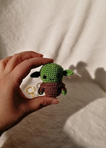 Baby Yoda Amigurumi Anahtarlık
