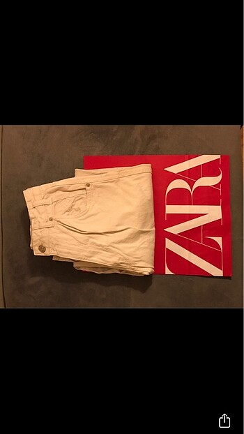 34 Beden ten rengi Renk Zara sloucy model pantolon