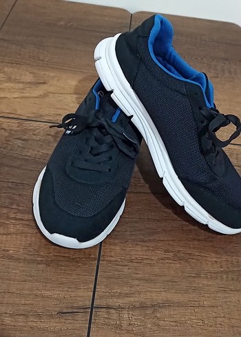 Siyah Mavi Rahat Spor erkek  Spor Ayakkabı - Görsel 2