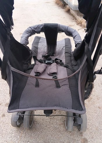 Gri Bebek Arabası - Görsel 2