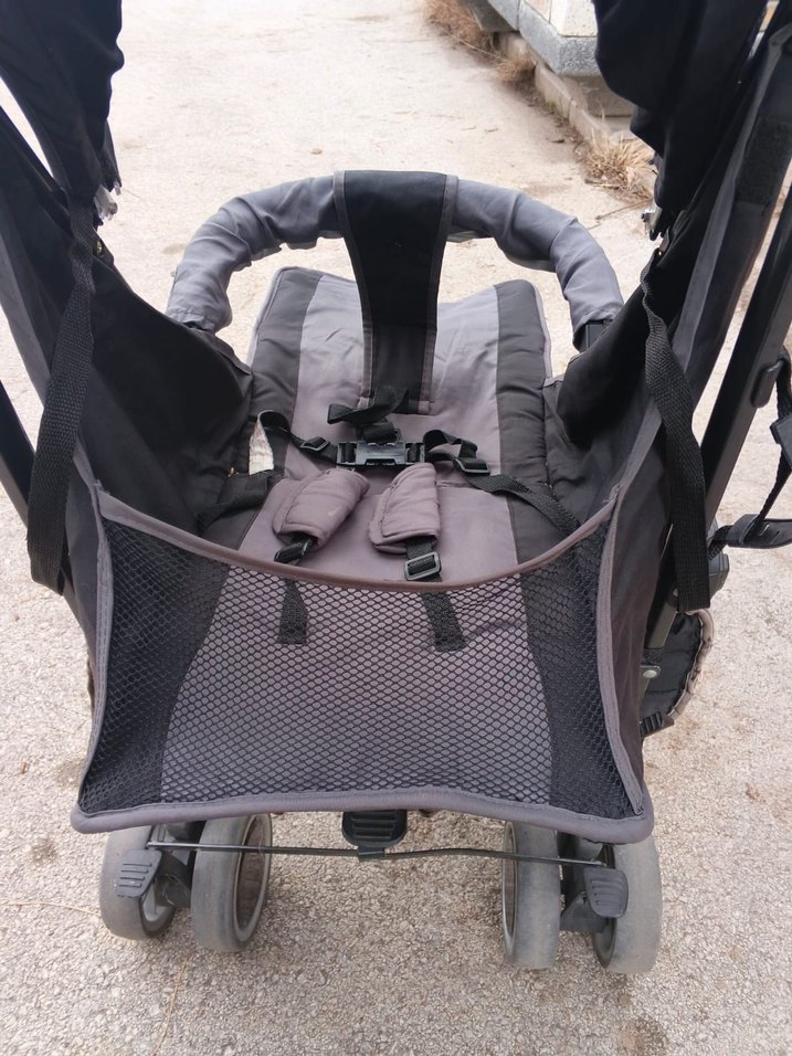 Gri Bebek Arabası - Görsel 2