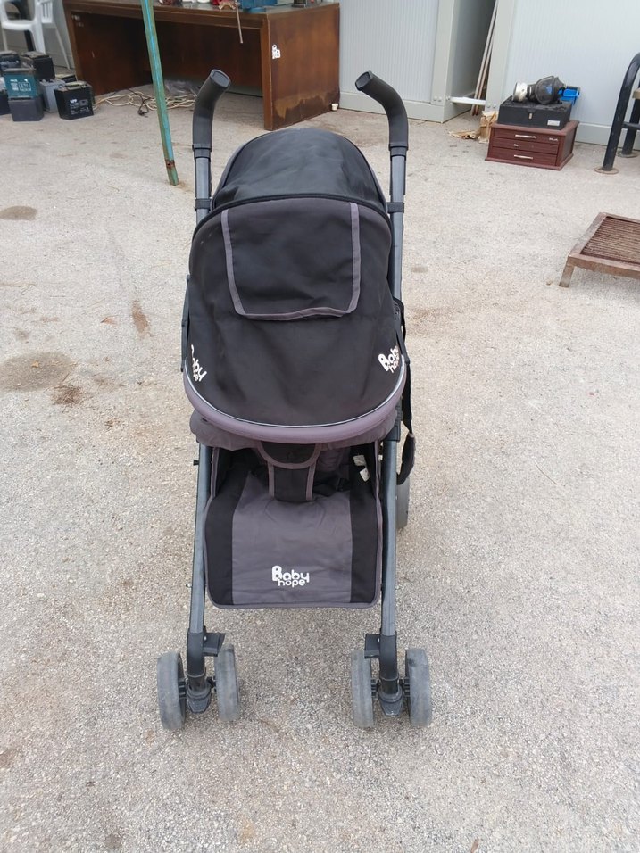 Gri Bebek Arabası - Görsel 4