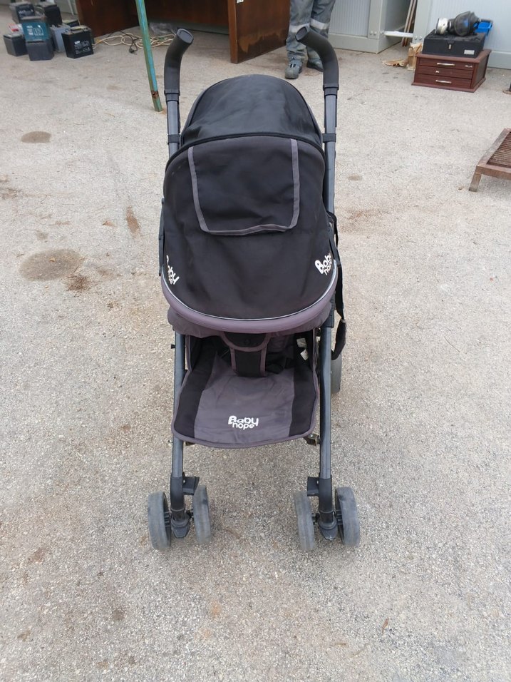 Gri Bebek Arabası - Görsel 5