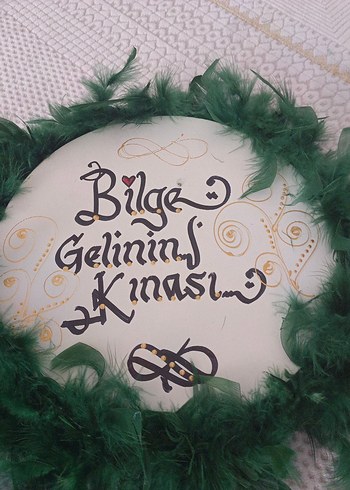 Koyu Yeşil Dantelli Gotik Düğün Aksesuarı - Görsel 2