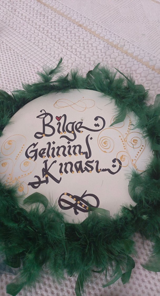 Koyu Yeşil Dantelli Gotik Düğün Aksesuarı - Görsel 2