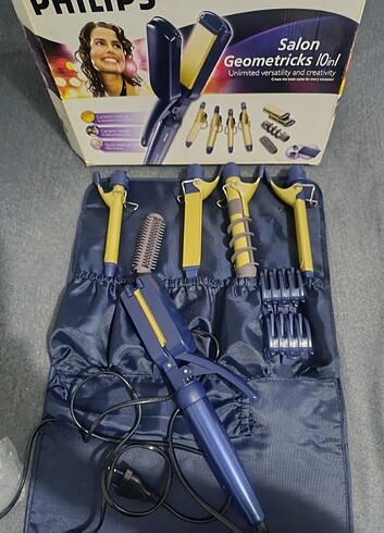 Philips saç şekillendirici set