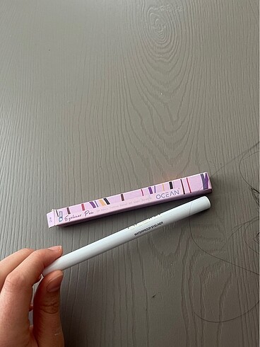 ocean beyaz waterproof eyeliner
