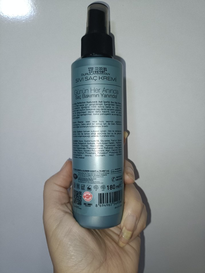 DP Daily Perfection Sıvı Saç Kremi - Görsel 2