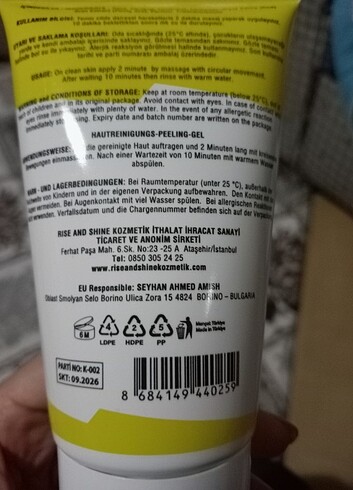 Rise and Shine (R-S) Peeling Jel Pirinç Özlü - Görsel 3