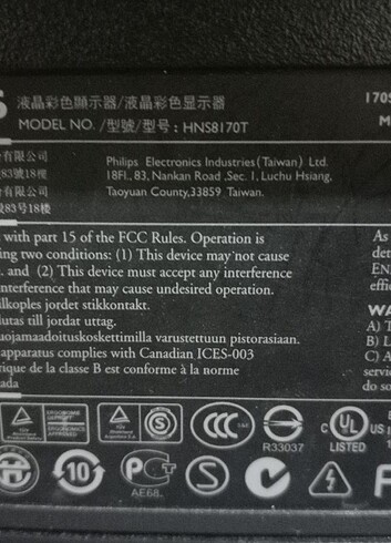 Philips PC Monitör - Görsel 7
