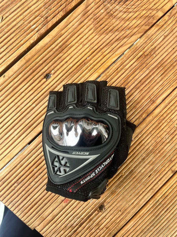 Erkek motorcu eldiveni - Görsel 3