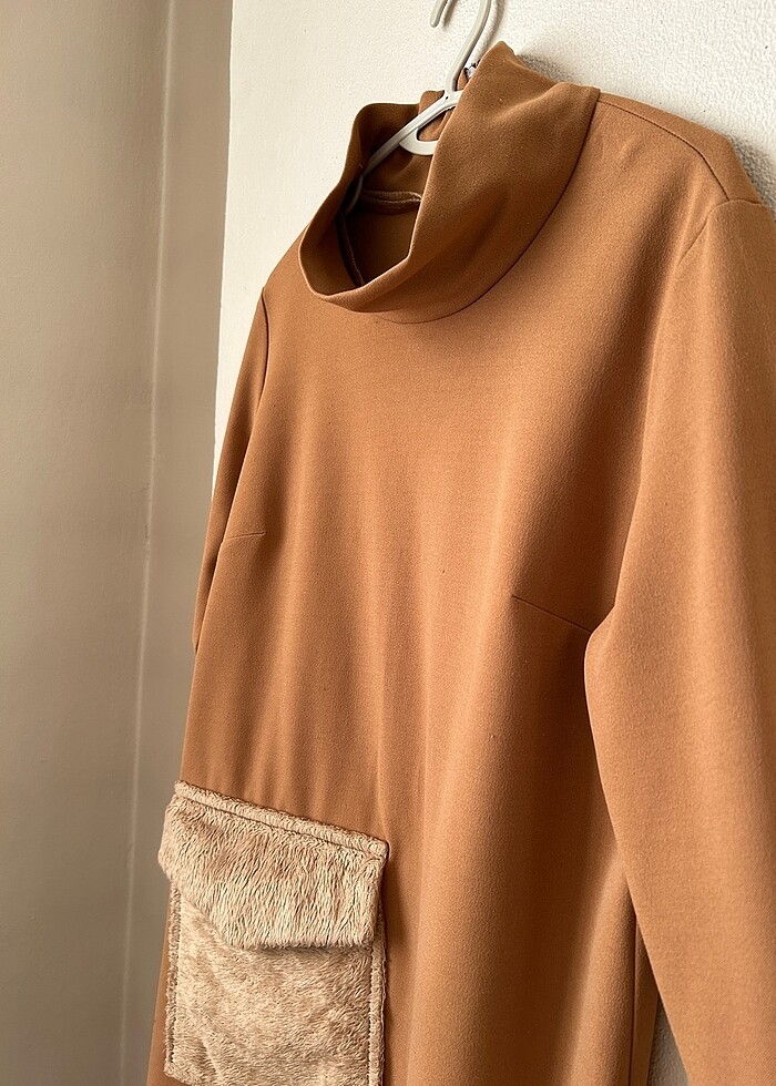 Tesettür Tunik cep detaylı - Görsel 2