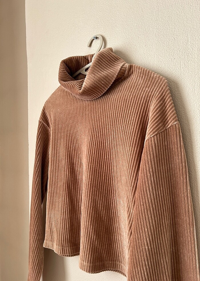 Boğazlı kısa kazak - Görsel 2