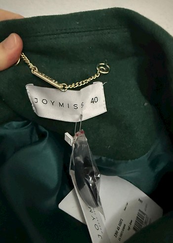 Kemerli Koyu Yeşil Kaşe Kaban - Görsel 3