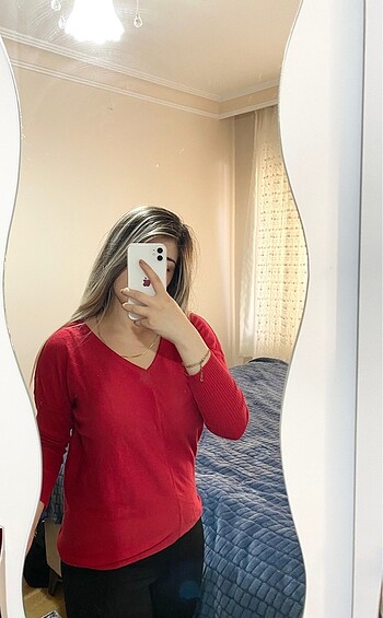 Diğer Kırmızı bluz