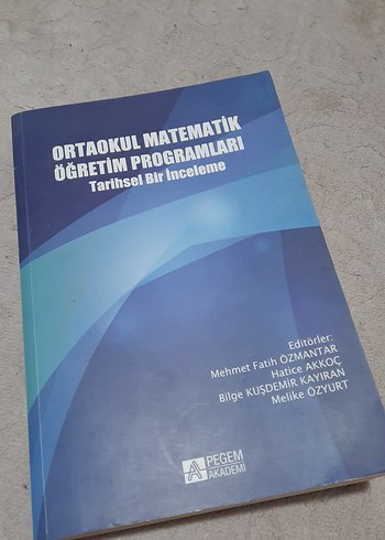 Ortaokul Matematik Öğretim Programları Kitabı