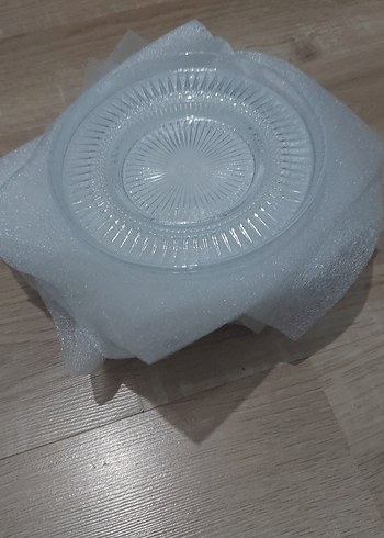 Şeffaf Cam çay Tabağı - Görsel 3