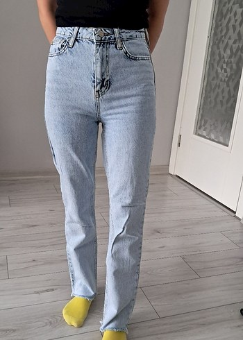 Trendyol & Milla Mavi Straight Denim Jean Pantolon