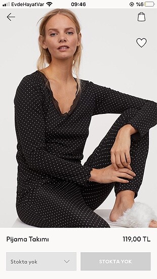 Hm marka pijama