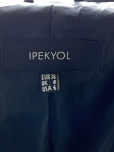 36 Beden siyah Renk ipekyol Blazer %70 İndirimli.