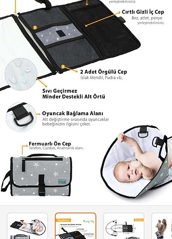 Lucky Baby Alt açma örtüsü