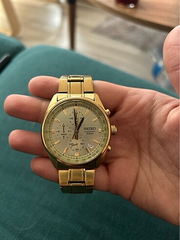  Beden Seiko Marka Gold Erkek Saati