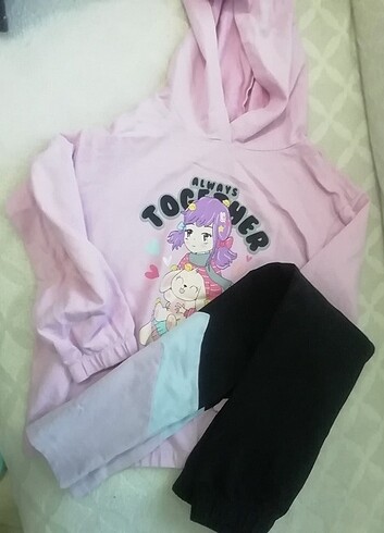 Kız çocuk sweat takım
