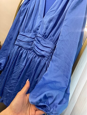 Zara Saten elbise