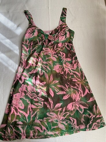Zara Desenli yazlık elbise