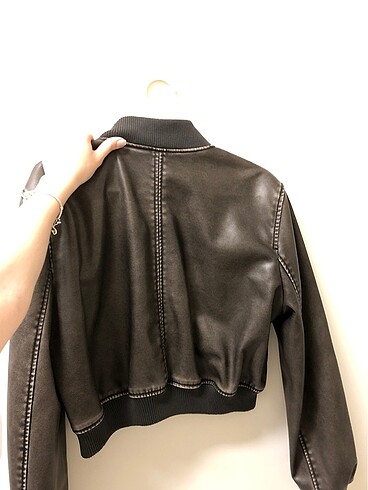 s Beden kahverengi Renk Zara bomber ceket