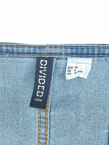 36 Beden mavi Renk H&M Kısa Elbise %70 İndirimli.